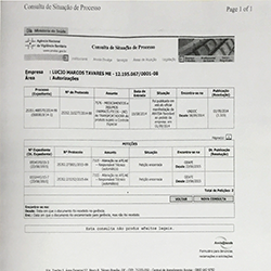 Licença teste