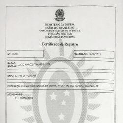 Licença teste